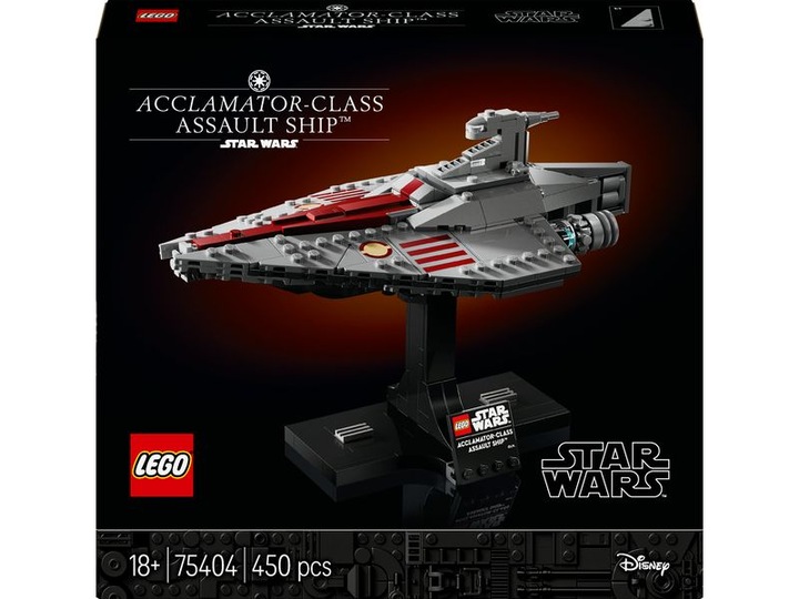 Actual product image LEGO Assault Ship der Acclamator-Klasse (75404, LEGO Star Wars)