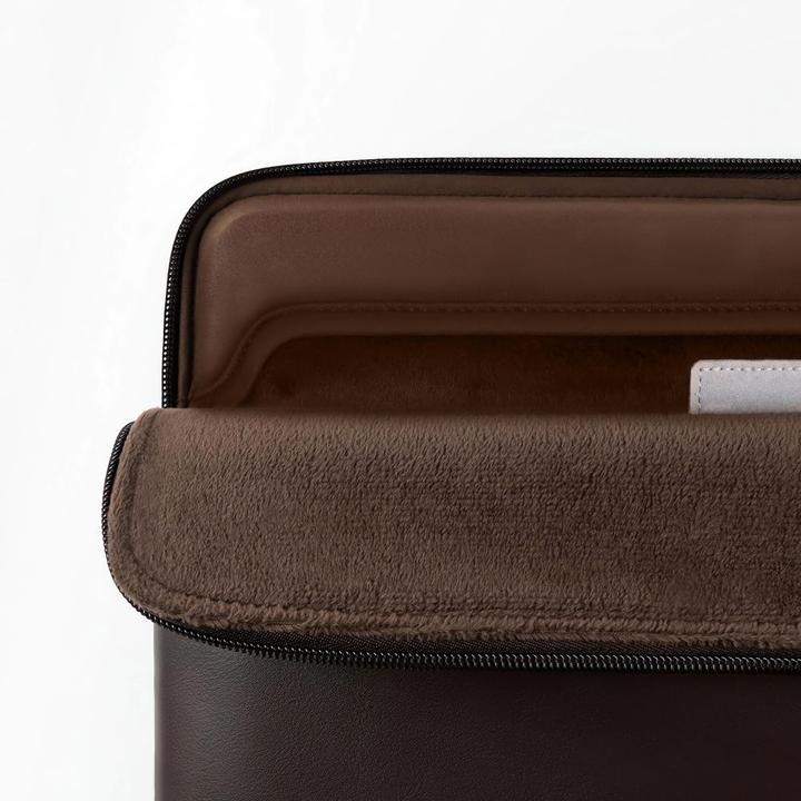 Productafbeelding Tech-Protect Fleece-Laptoptasche 15-16 - Braun (16")