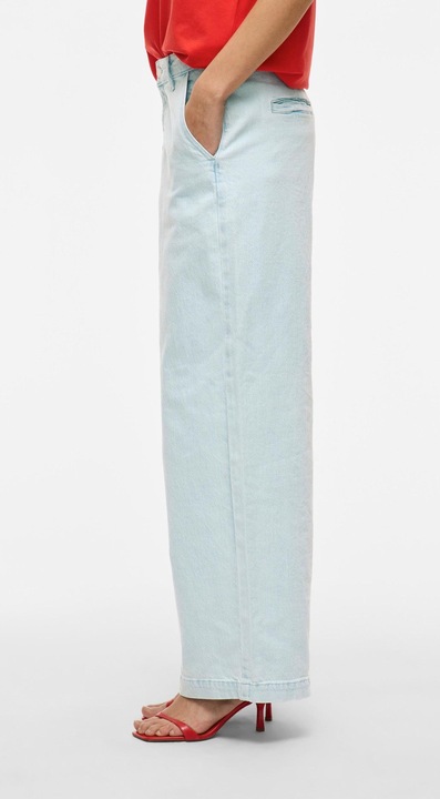 Actual product image Vila High Waist Jeans mit weitem Bein (W42/L32)