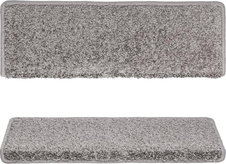 Actual product image vidaXL Step mats 20 pieces 65x21x4 cm Grey (65 x 21 x 4 cm)