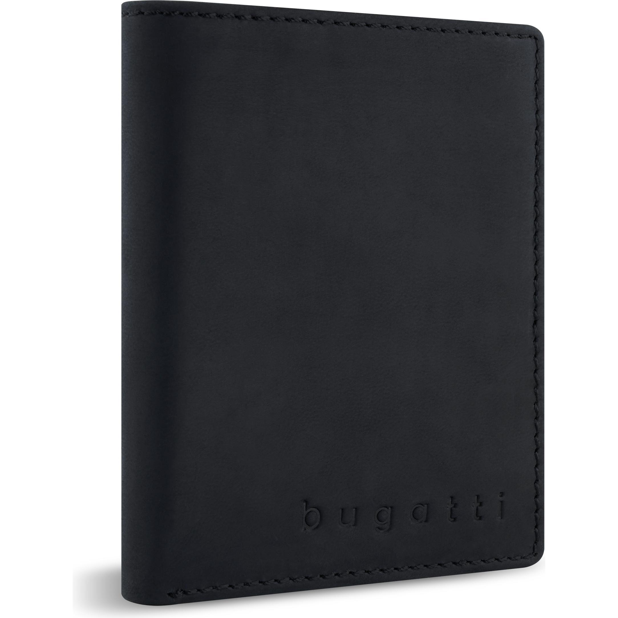 Thumbnail - Bugatti, Herren, Portemonnaie, Luca Geldbörse Leder 10 cm, Schwarz