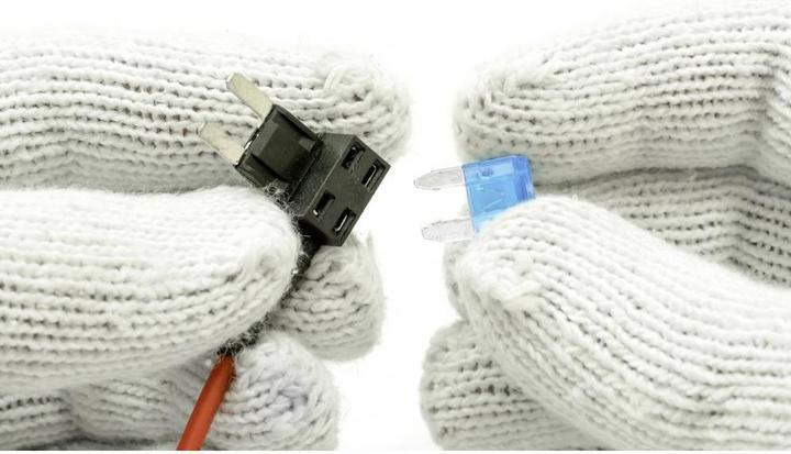 Actual product image Tru Components Flat fuse set, mini 100 pieces (30 A)