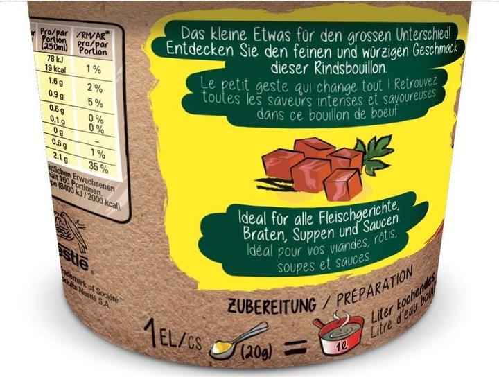 Produktbild Maggi Bouillon Rind 800 g (729.27 ml)