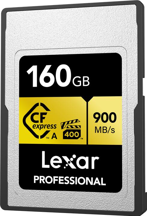 Actual product image Lexar Professional Gold Series 2.0 (160 GB, CFexpress type A)