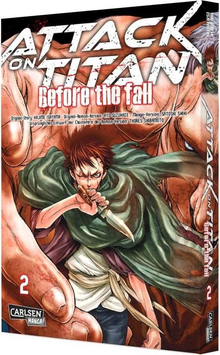 Produktbild Attack on Titan - Before the Fall, Band 02 (Deutsch, Hajime Isayama, 2015)