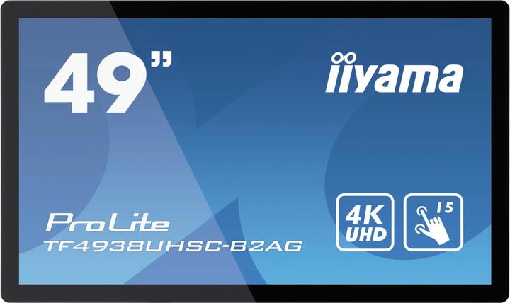 Produktbild iiyama Prolite TF4938UHSC-B2AG (3840 x 2160 Pixel, 48.50")