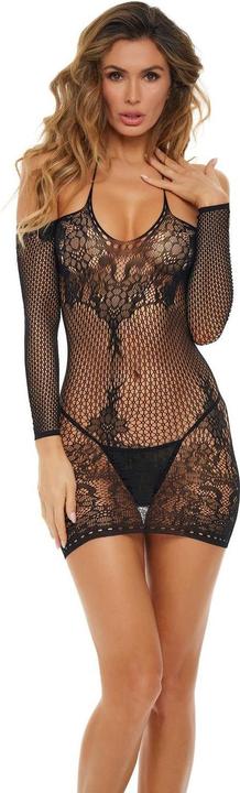 Immagine prodotto René Rofé Rene Rofe Lingerie Room Service Abito a rete Halter Nero Taglia Unica (Taglia unica)