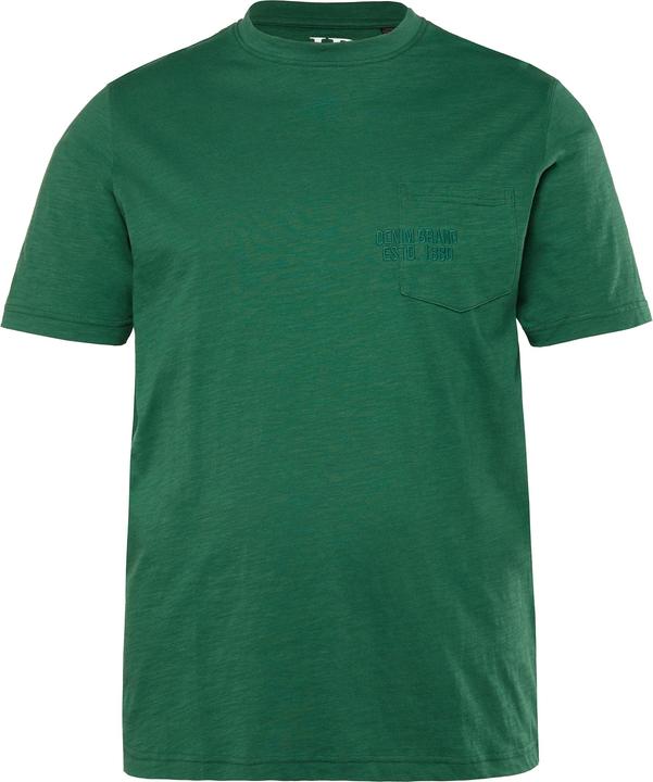 Produktbild JP1880 JP 1880 Herren grosse Grössen T-Shirt, Halbarm, Brusttasche waldgrün XXL 838273454-XXL (XXL)