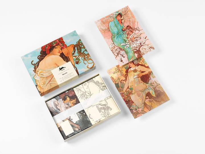 Actual product image Correspondence Set MUCHA (A5, No binding)