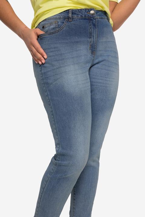 Actual product image Angel of Style Wide Leg 5-Pocket Boyfriend Jeans (52)