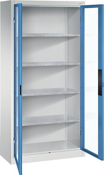 Actual product image C+P Vision panel double door cupboard (93 cm, 195 cm)