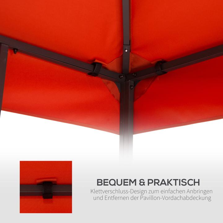 Produktbild Outsunny Ersatzdach für Metall-Pavillon (300 cm, 300 cm)