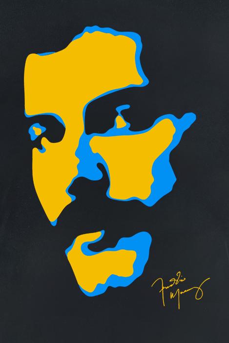 Produktbild Freddie Mercury Portrait (M)