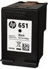 Produktbild HP Ink Cartridge No 651 Black (BK)