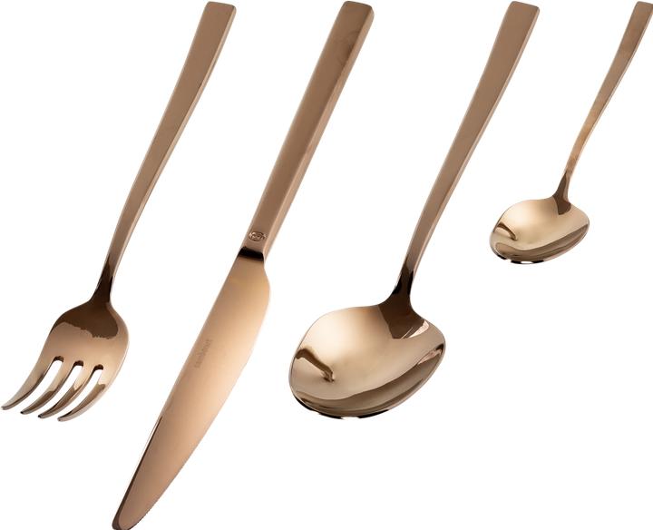 Produktbild Sambonet Rock Besteck 24-tlg. copper (24 Stk., Besteck Set)