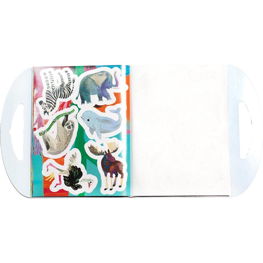 Thumbnail - Eeboo, Sticker, Sticker Book - Wonderful Animals - (ESTKAML)