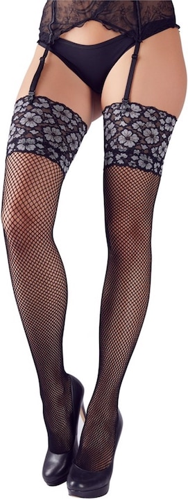 Cottelli Collection Straps-Strümpfe "Wanda" (S/M)