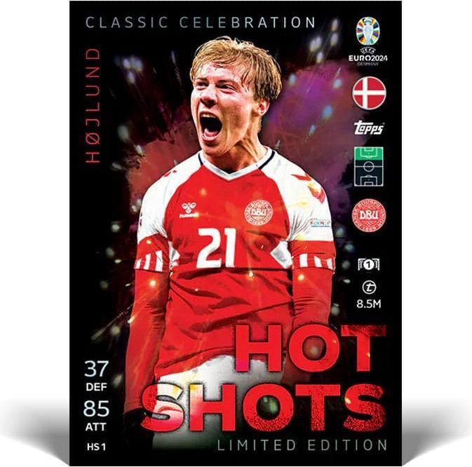 Actual product image Topps Euro 2024 Mega Tin (English, German, French, Italian, Swiss German, Booster Pack)