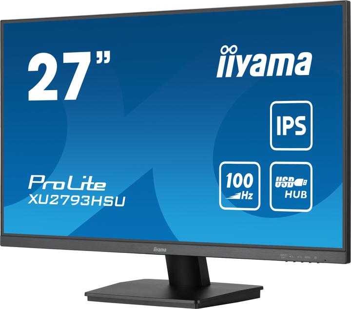 Image du produit iiyama XU2793HSU-B6/27" FD IPS (1920 x 1080 pixels, 27")