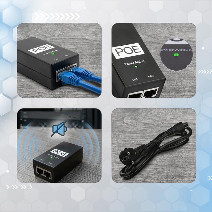 Produktbild Extralink EX.14169 power adapter/inverter Indoor Black (24 W)