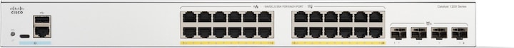 Image du produit Cisco CATALYST 1200 24-PORT GE POE (28 Ports)