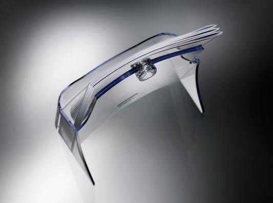 Image du produit Sigel Porte-brochures de table acrylic avec 3 compartiments (A5)