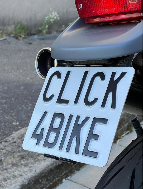 Actual product image 21cars Click licence plate holder (Front + rear, Universal)