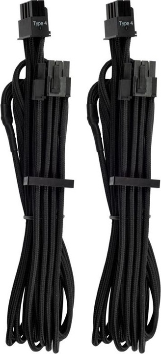 Actual product image Corsair Premium individually sleeved