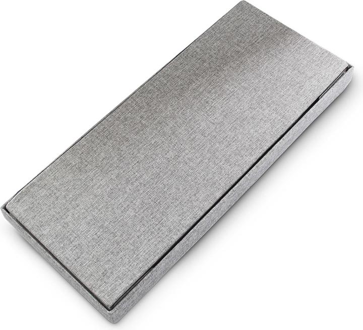 Image du produit Relaxdays Pouf de rangement pliant lin (38 cm)