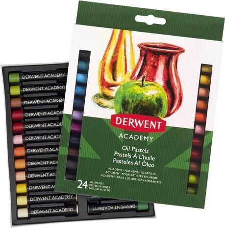 Immagine prodotto Derwent Penna a pastello ad olio Academy Multicolore 24 pezzo(i) (24 x)