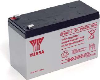 Actual product image Powerwalker 12V/9Ah CSB VRLA lead gel battery