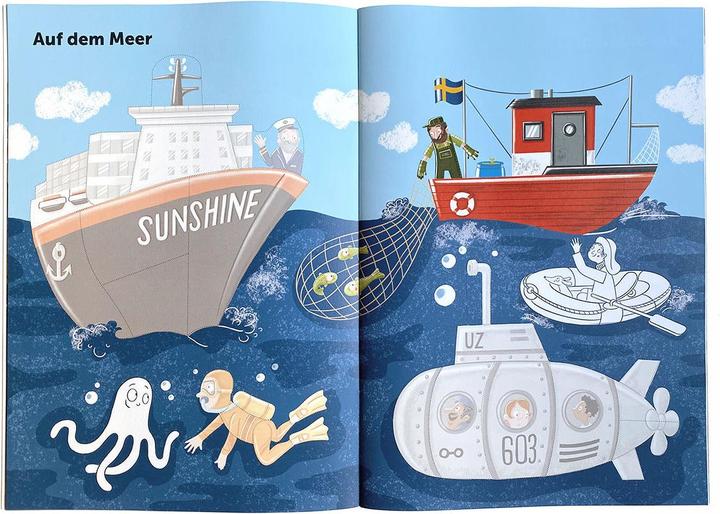 Image du produit Mon puzzle-autocollant coloré - Véhicules