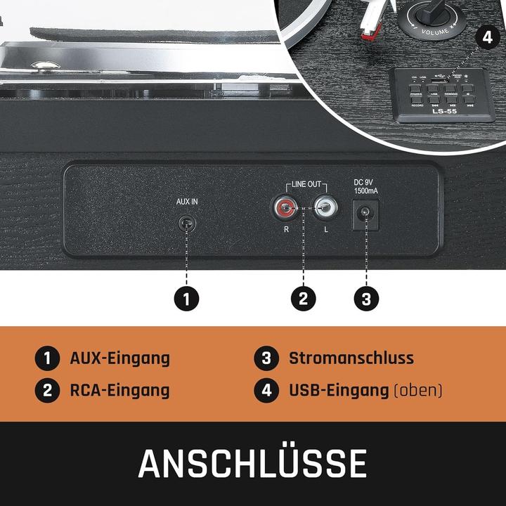 Actual product image Lenco LS-55 (Manual)