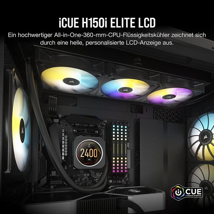 Produktbild Corsair iCUE H150i Elite