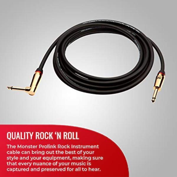 Image du produit Monster Prolink Rock (3.60 m, Câble jack 6,3 mm)