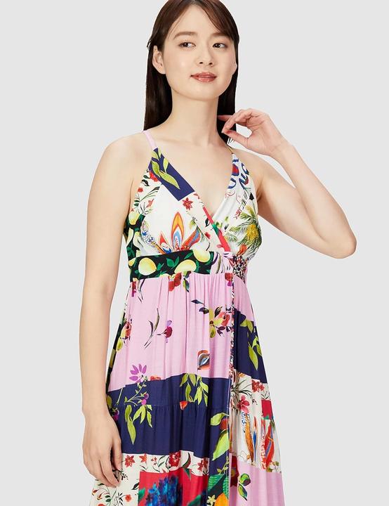 Image du produit Desigual Dames 21WWVW809019S Jurk, Multicolor, S (S)