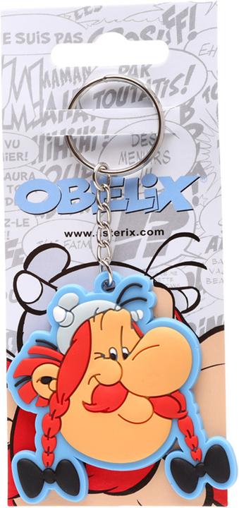 Actual product image Puckator Asterix PVC Keychain - Obelix