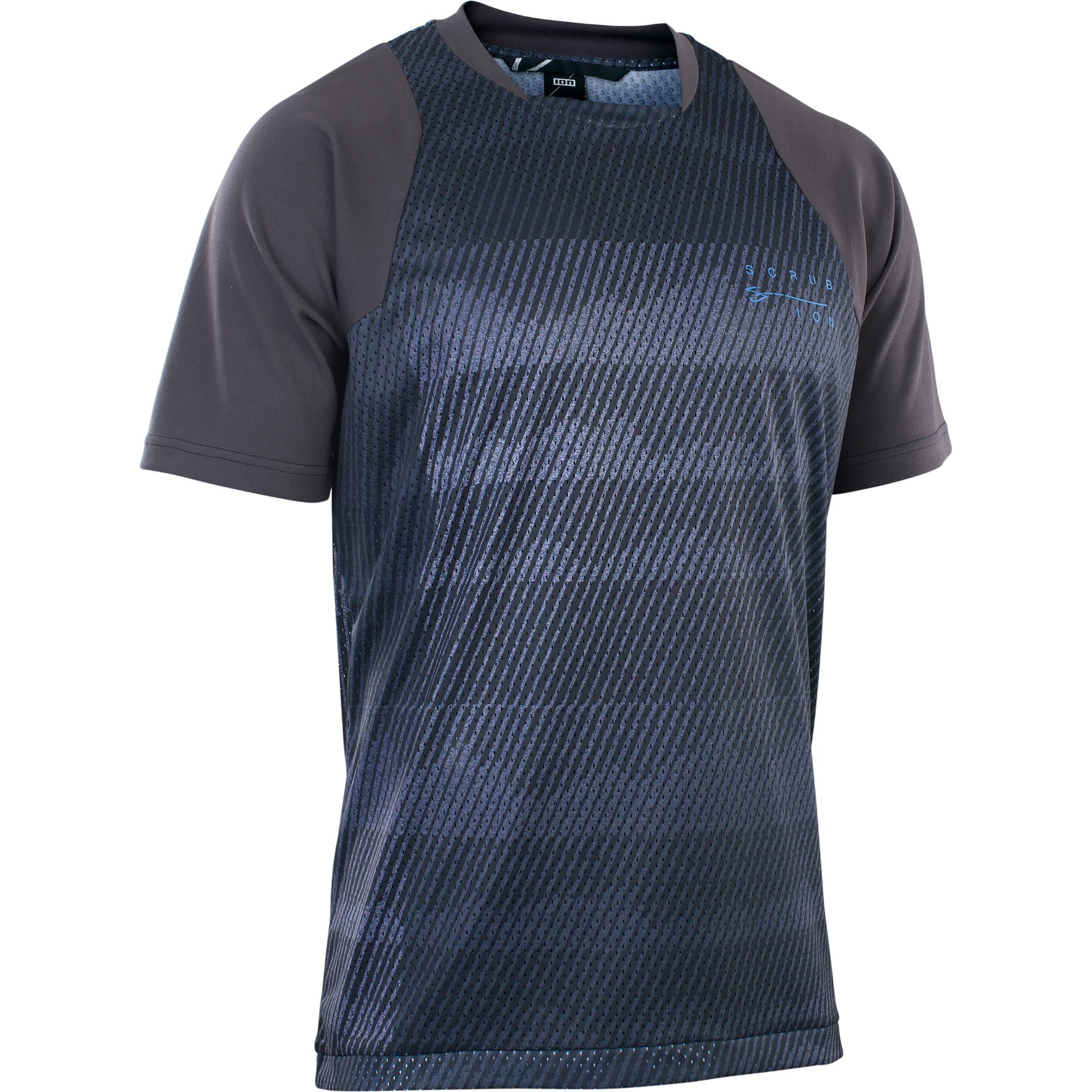 ION, Herren, Velotrikot, Bike Jersey Scrub SS men - black (S), Schwarz, S