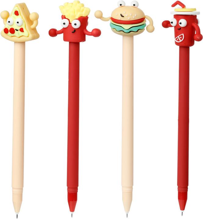 Produktbild Puckator Fast Friends Fast Food feine Spitze Kugelschreiber Kuli
