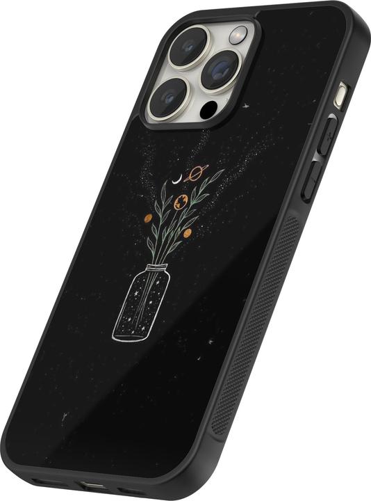 Actual product image PhoneLook Cover silicone black Vase black (Apple iPhone 15 Pro)