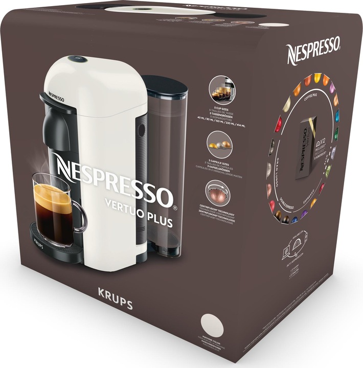 Actual product image Krups Nespresso Vertuo Plus (NESPRESSO Vertuo)
