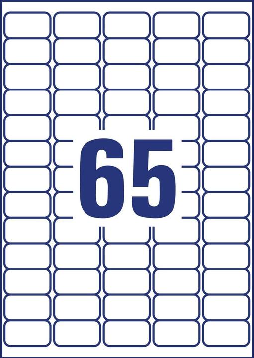 Actual product image Avery Transparent address labels