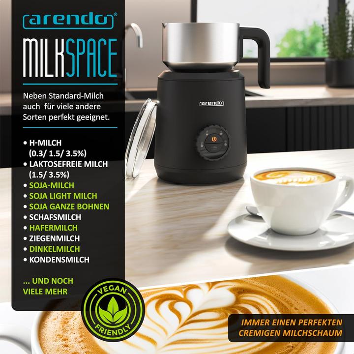 Produktbild Arendo Milchaufschäumer (420 ml)
