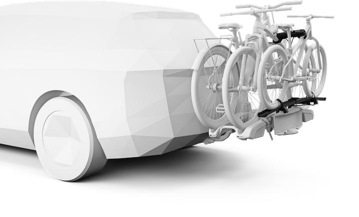 Produktbild Thule EasyFold 3 bike Add-On (Schwarz)