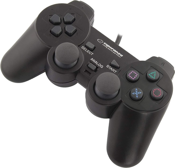 Actual product image Esperanza EG106 control panel, PS2 (PC, PS3)