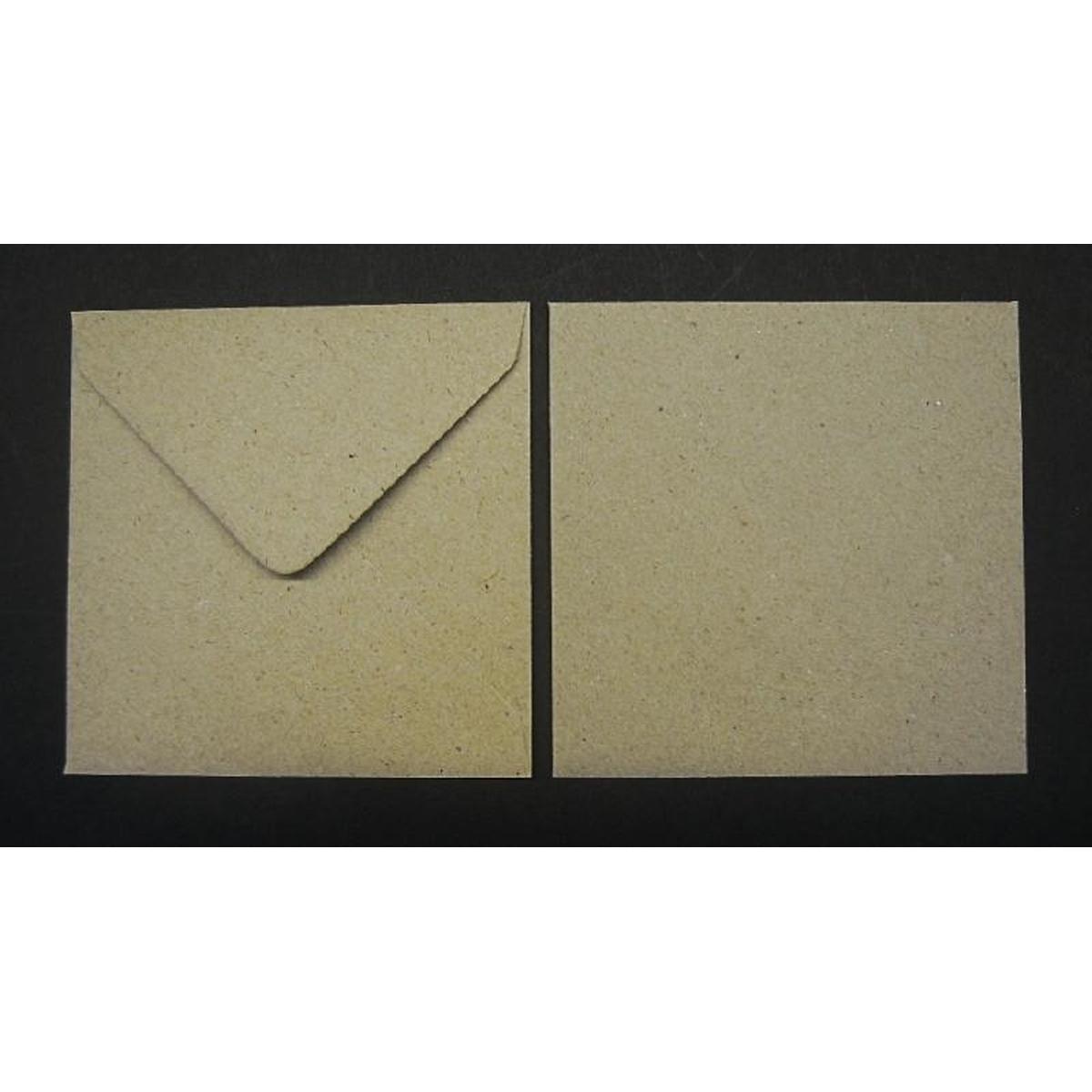 Thumbnail - Blanke, Briefumschlag, Briefumschläge 155x155mm 120g/qm gummiert VE=500 Stück braun (500 x)