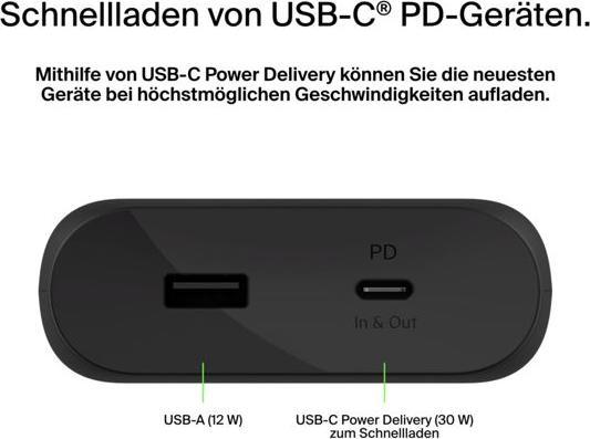 Actual product image Belkin BoostCharge Pro (20000 mAh, 65 W, 9.25 Wh)