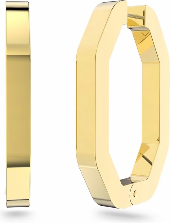 Actual product image Swarovski Dextera Octagonal Hoop Earrings (Swarovski Metal)