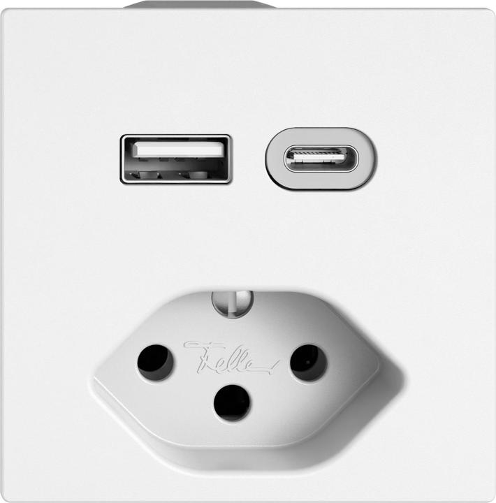 Actual product image Feller Charging socket