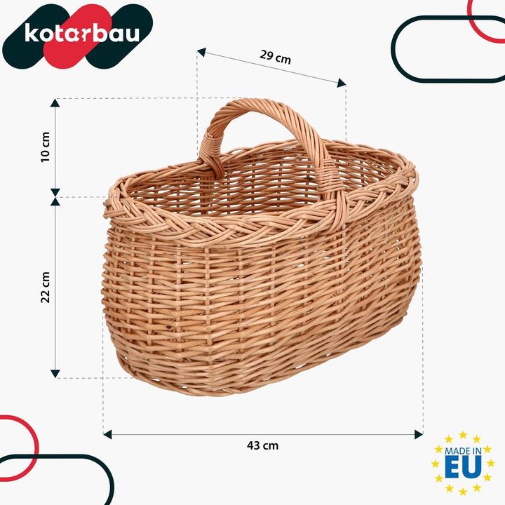 Actual product image Kotarbau Handle basket (31 cm)